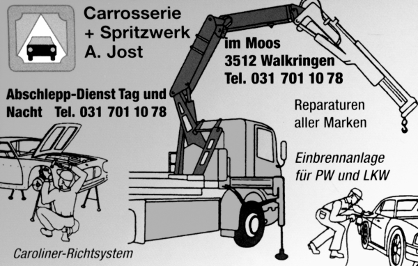 Garage Carrosserie + Spritzwerk A. Jost, Walkringen