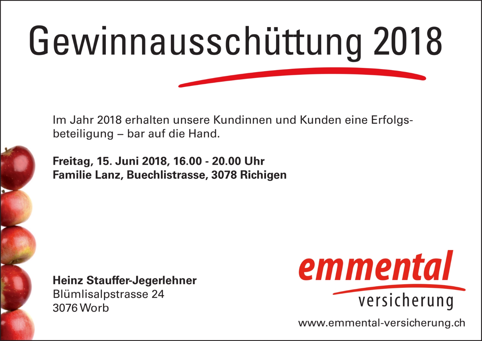 emmental versicherung worb